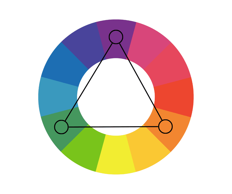 triadic color scheme